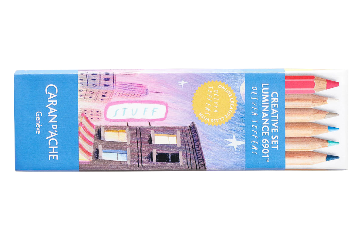 Caran d'Ache x Oliver Jeffers Luminance 6901 Creative Set